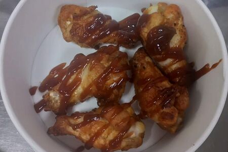 Крылышки куриные барбекю