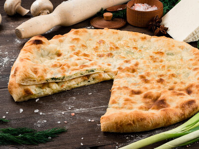 Пирог с картофелем и сыром