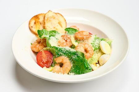 Цезарь с креветками