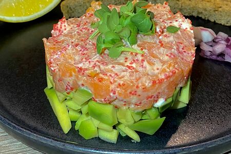 Тартар из лосося