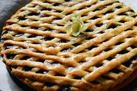 Вишневый пирог