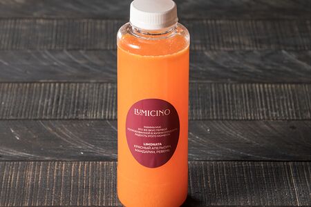 Лимонад красный апельсин, мандарин и ревень