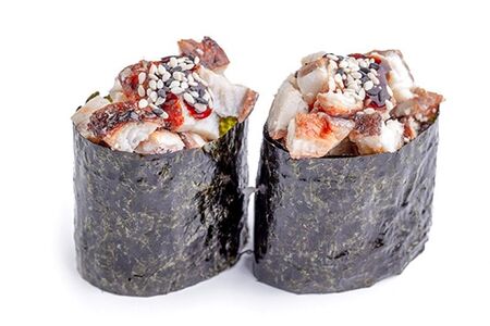 Гункан с угрем