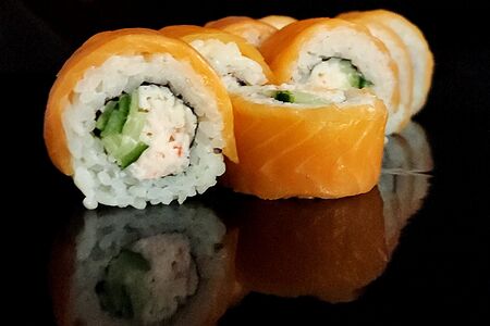 Запеченная Филадельфия со снежным крабом