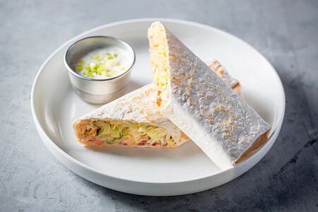 Шаверма с крабом