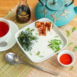 Суп Сливочный с угрем