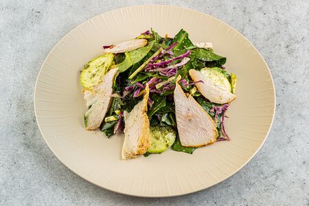 Салат с индейкой