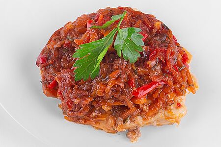 Курица в остро-сладком соусе