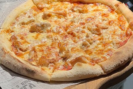 Пицца с курицей