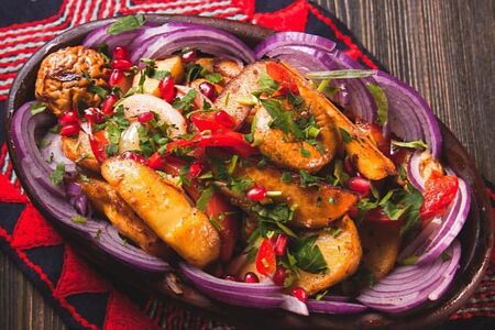 Оджахури с курицей