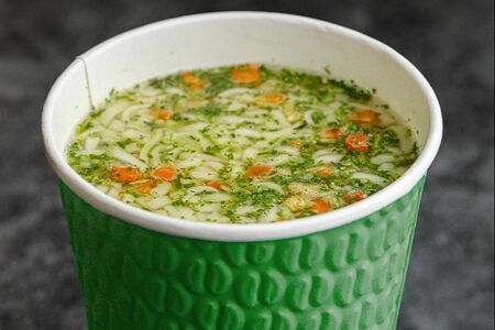 Суп куриный