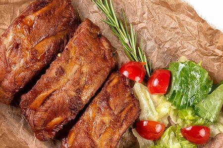 Свиные рёбра BBQ