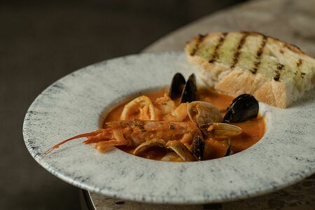 Каччукко с морепродуктами