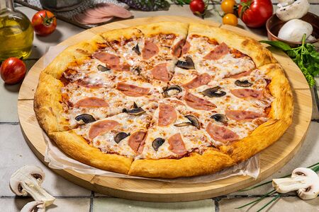 Пицца Ветчина и грибы