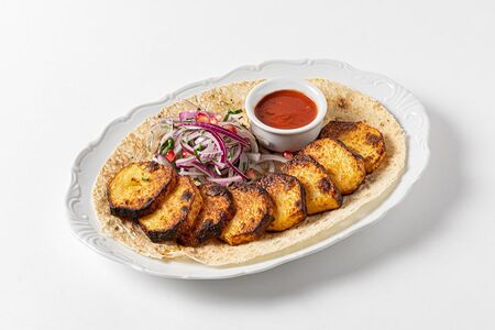 Картошка на мангале