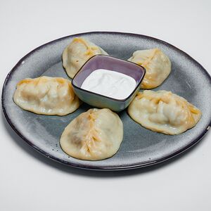 Манты жареные