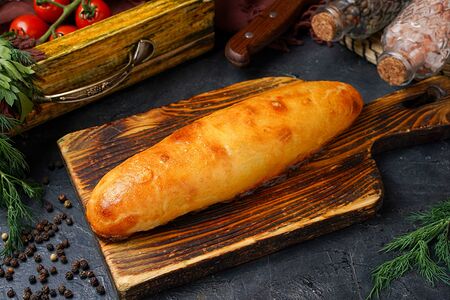 Пирожок с мясом