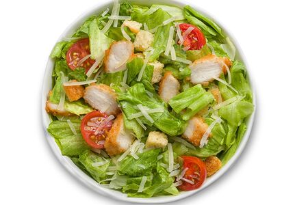 Салат Цезарь с цыплёнком