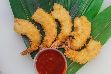 Креветки в панировке