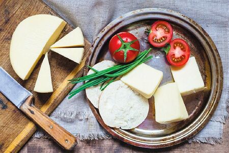 Грузинский сыр Сулугуни