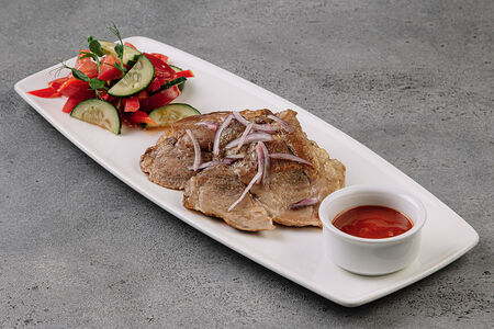 Свиная шейка на гриле