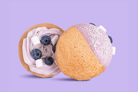 Вупи черника-маршмеллоу