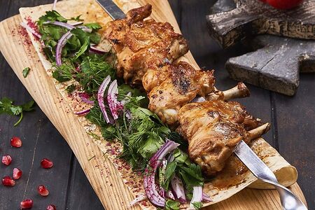 Шашлык из курицы Кавказский