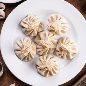 Хинкали с грибами