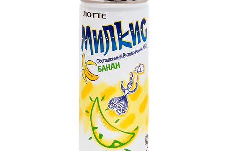 Напиток газированный Милкис с бананом 0,250 мл