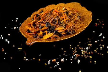 Фунчоза с овощами