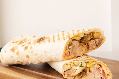 Шаурма со свининой (средняя)