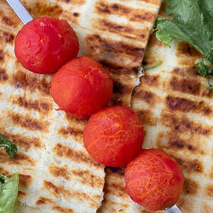 Шашлык из помидоров