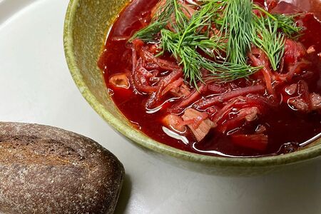 Борщ с говядиной