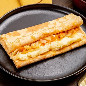 Блин с капустой и картошкой