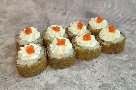 Ролл Темпура люкс с лососем