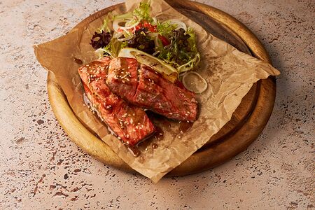 Камчатская нерка на мангале