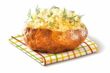 Крошка-Картошка с укропом и растительным маслом