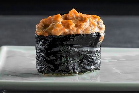 Гункан запеченный Лосось