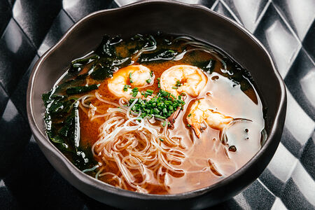 Мисо-суп с лососем