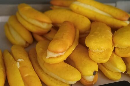 Банан печенье