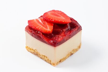 Клубнично-кокосовая Панна-котта