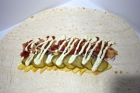 Шаурма с картофелем фри