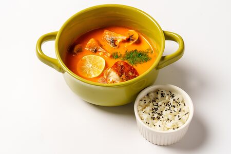 Суп Том ям с курицей