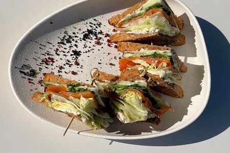 Большой скандинавский сэндвич