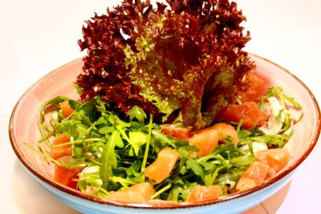 Салат из семги Коралл