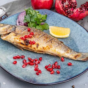 Форель на углях