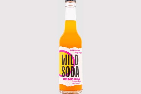 Лимонад Wild Soda Апельсин-маракуйя