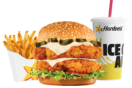 Дабл Халапеньо Чикен Сэндвич Комбо