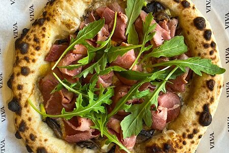 Говядина с грибами и брокколи