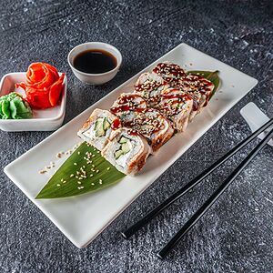 Филадельфия с угрем 6 шт